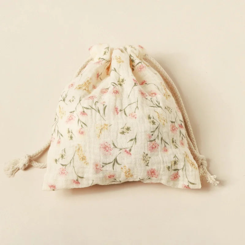 Lot de 3 Poches pour Sac à Langer ou Voyage avec Bébé - motif floral