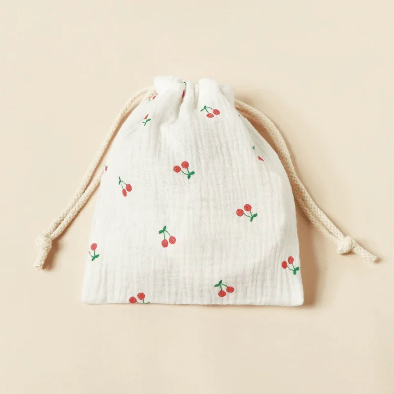 Lot de 3 Poches pour Sac à Langer ou Voyage avec Bébé - motif floral