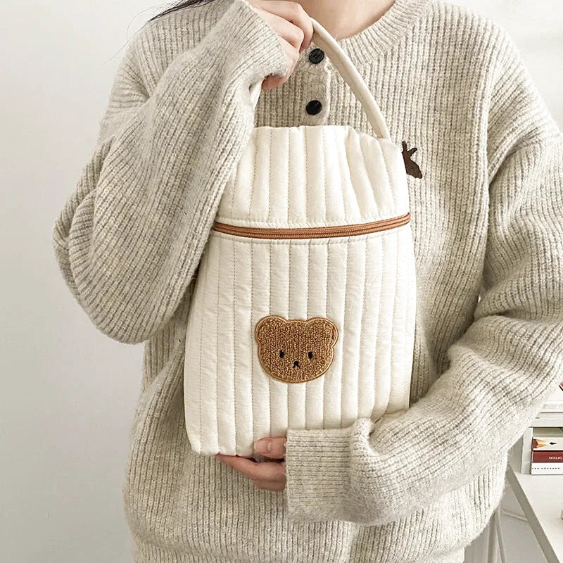 Organisateur de Sac à Langer - Pochette Couches - Motif Ourson