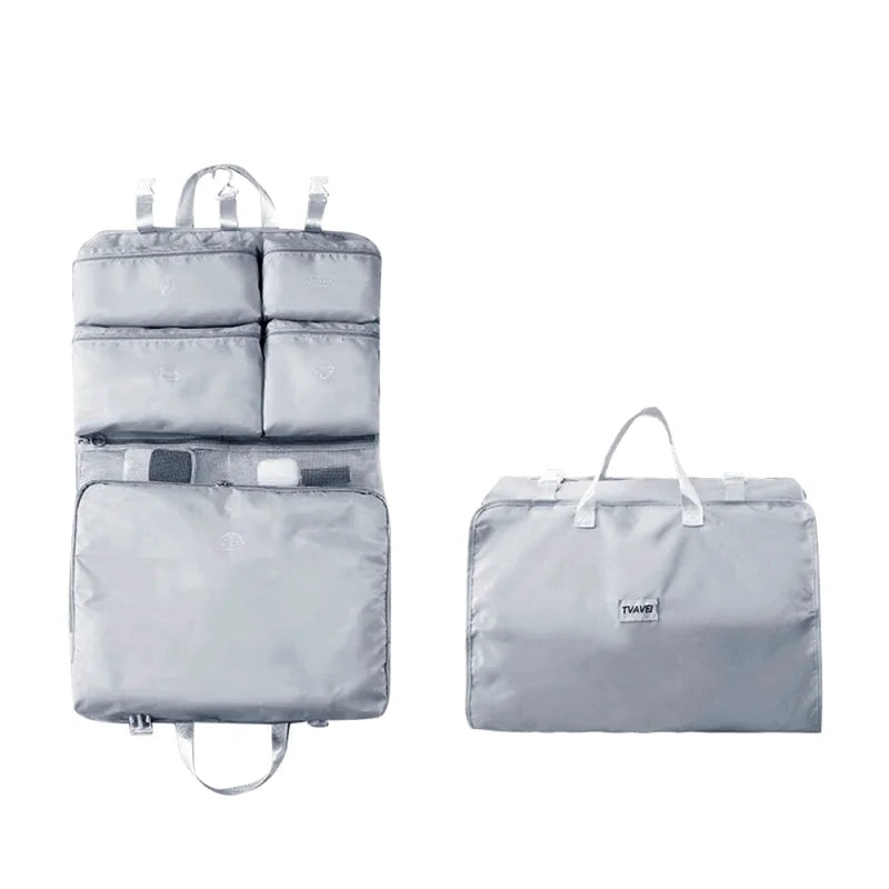 Organisateur de valise 6 en 1 - Couleur Gris