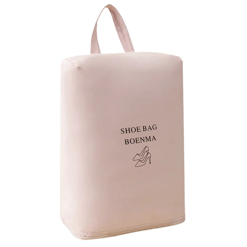 Organisateur de Valise - Rangement Chaussures Semi-Rigide - Couleur Rose