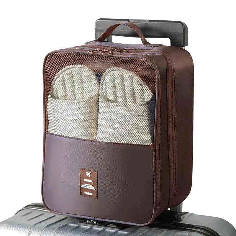 Organisateur Valise - Rangement de Chaussures Modulable - Couleur Noir