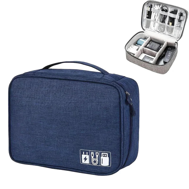 Organisateur Valise Transport de Câbles et Appareils Electroniques - Grand format