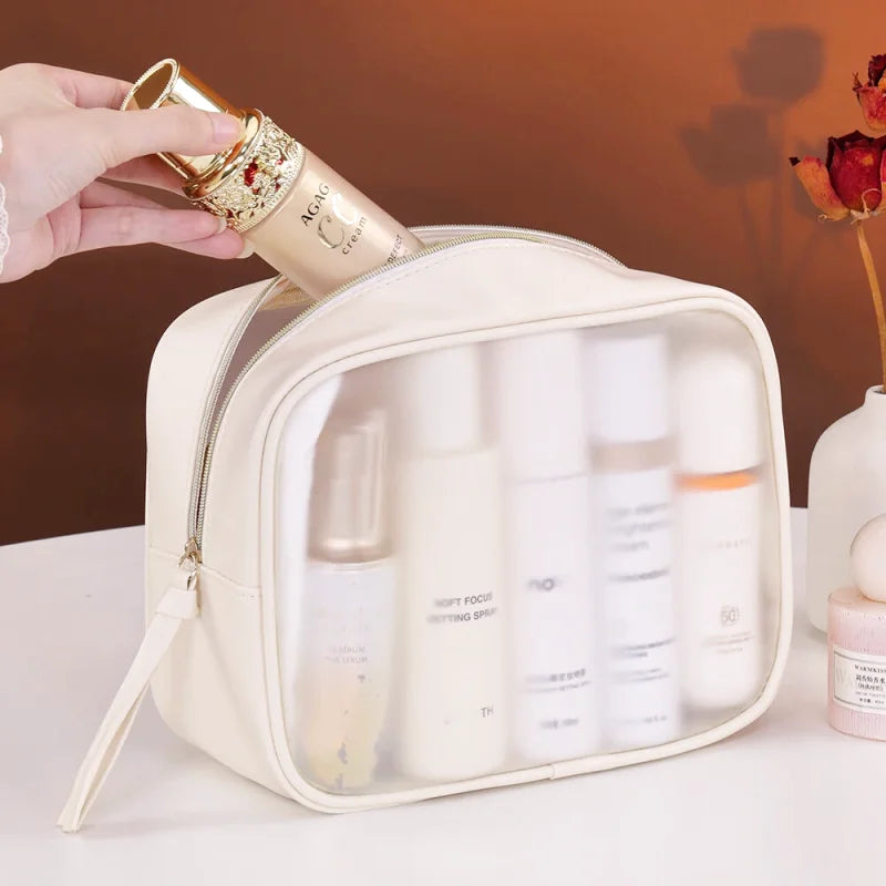 Trousse de toilette Avion - Transparent