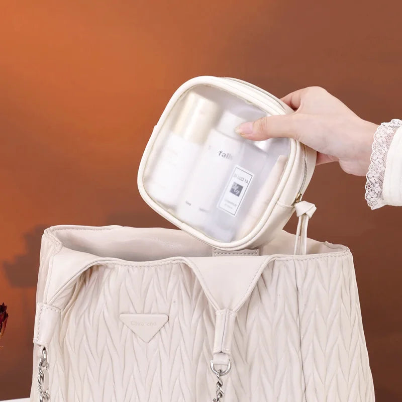 Trousse de toilette Avion - Transparent